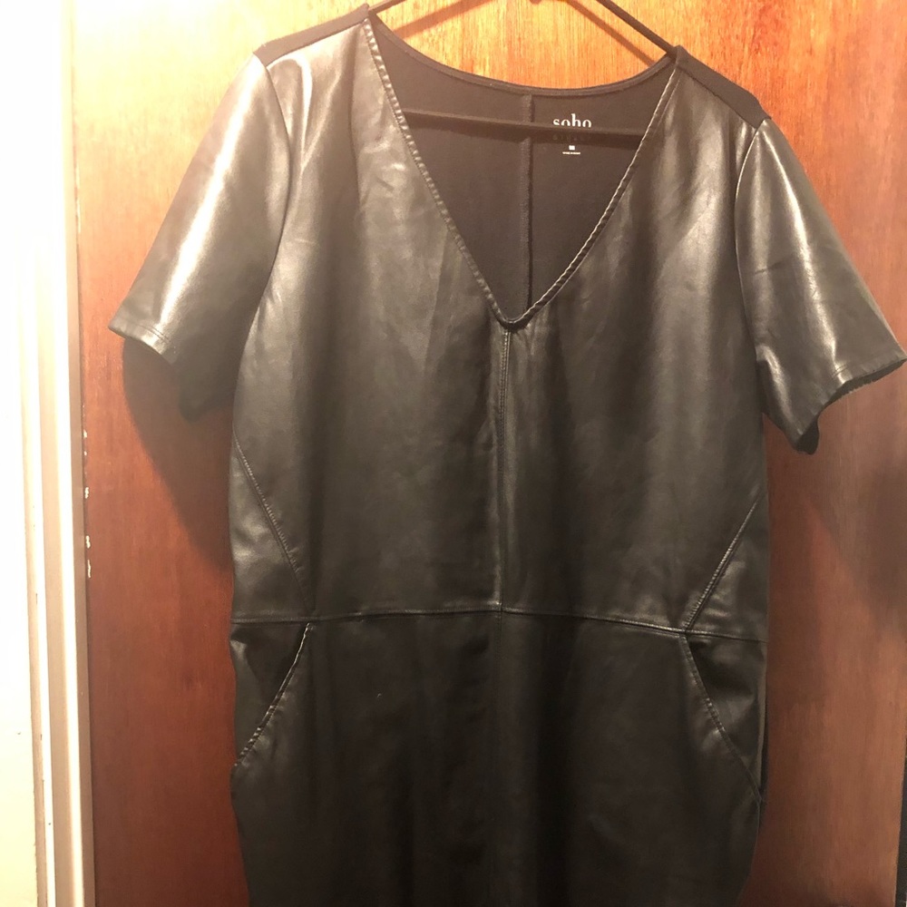 Pleather Tunic
